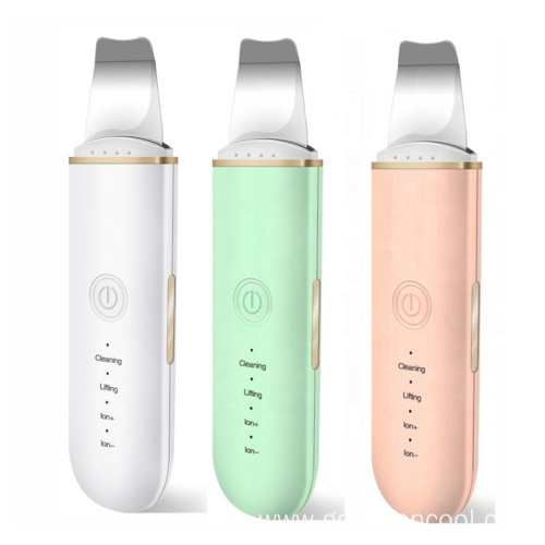 Facial Water Peeling Ultrasonic Ion Skin Scrubber